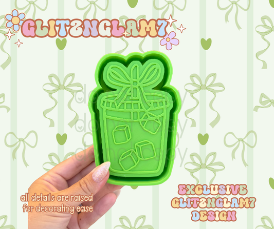 Coquette Iced Latte w/ Ice Cubes Silicone Mold-GNG7 Exclusive