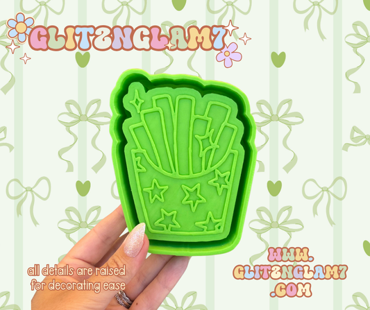 Freedom French Fries Silicone Mold