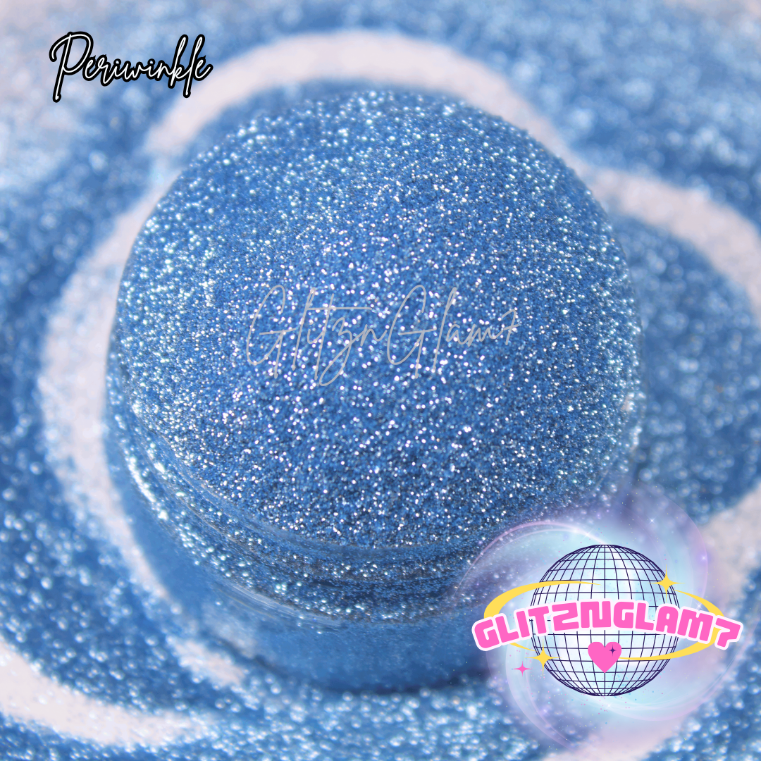 Periwinkle -Glitter Dust 1/256"