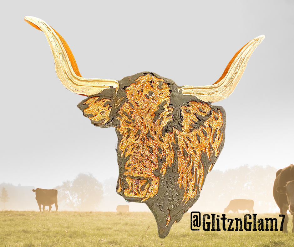 Longhorn Bull/Cattle Silicone Mold