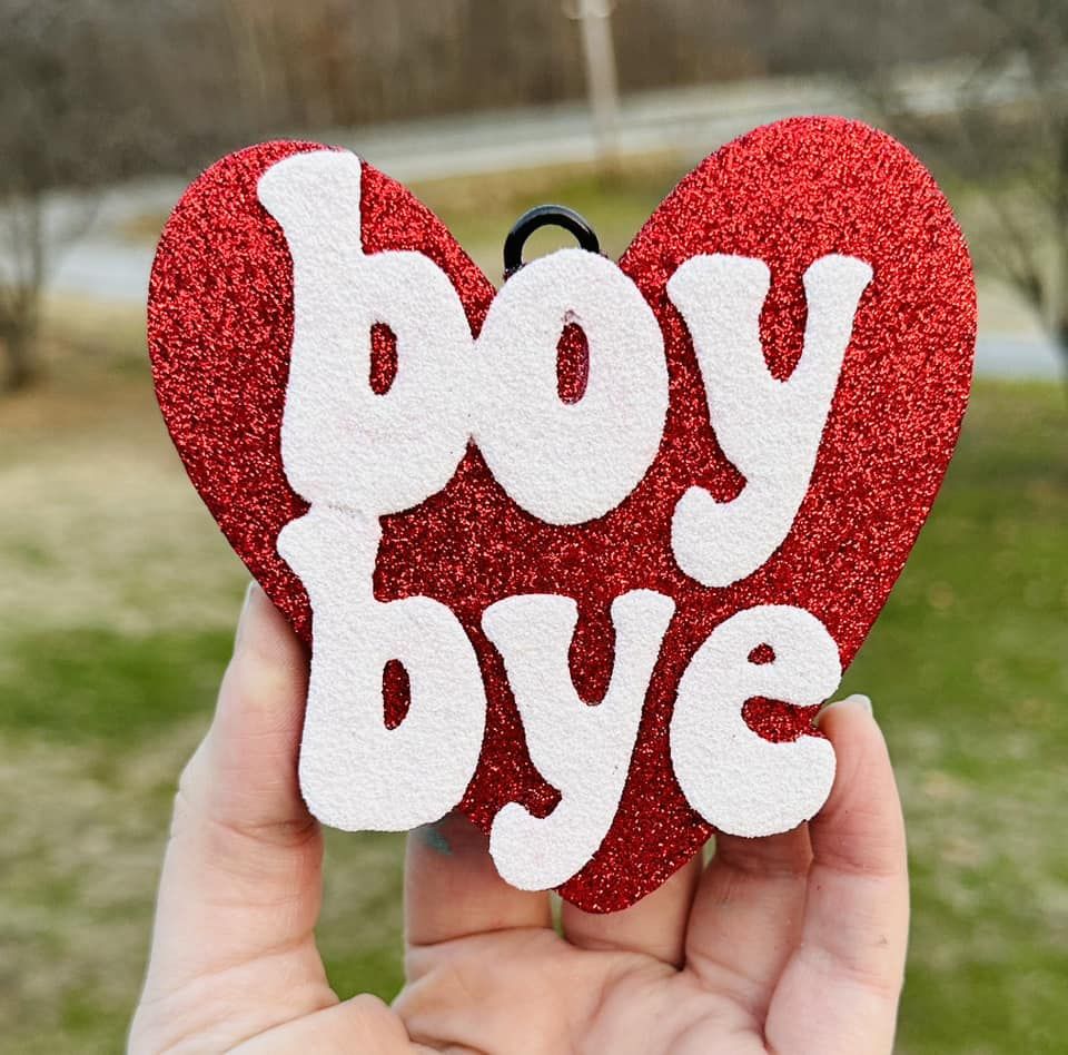 Boy Bye Freshie Silicone Mold