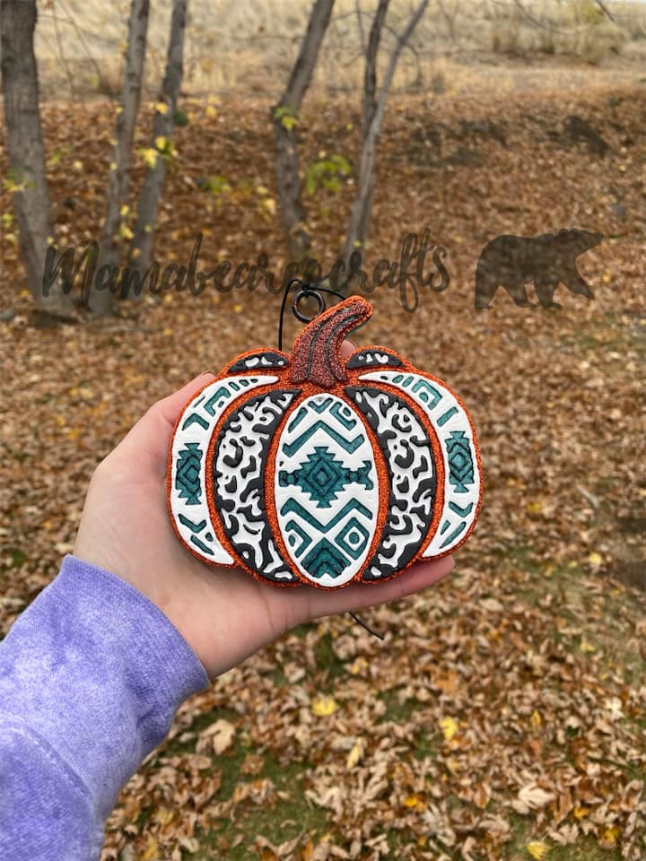 Aztec Pumpkin Silicone Mold (NO LEAVES ON STEM)