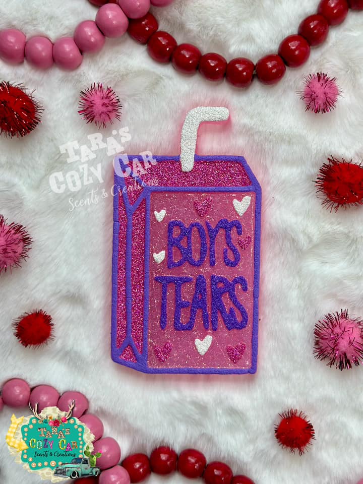 Boys Tears Juice Box Freshie Silicone Mold