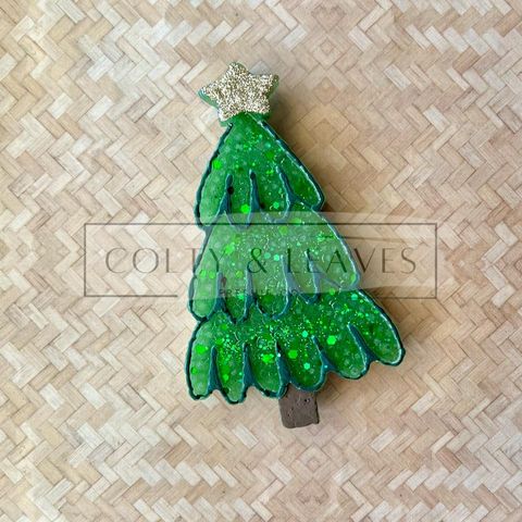 Christmas Tree w/ Star Silicone Mold- GNG7 Exclusive