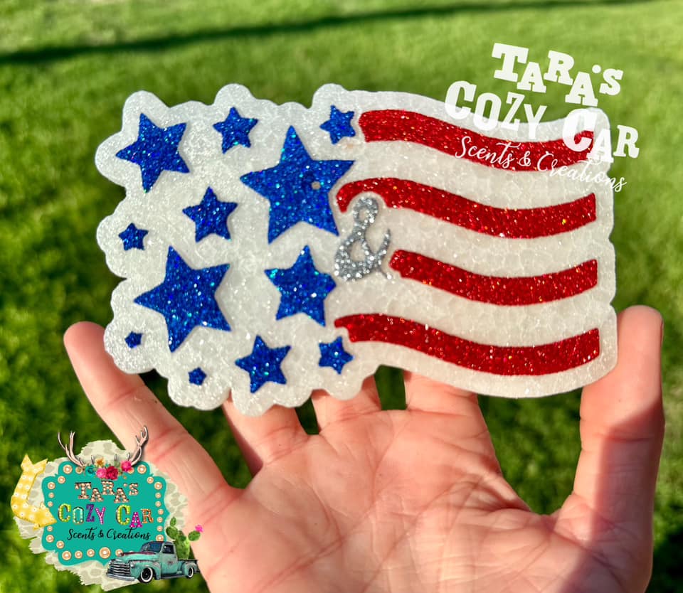 Stars & Stripes Flag Silicone Mold