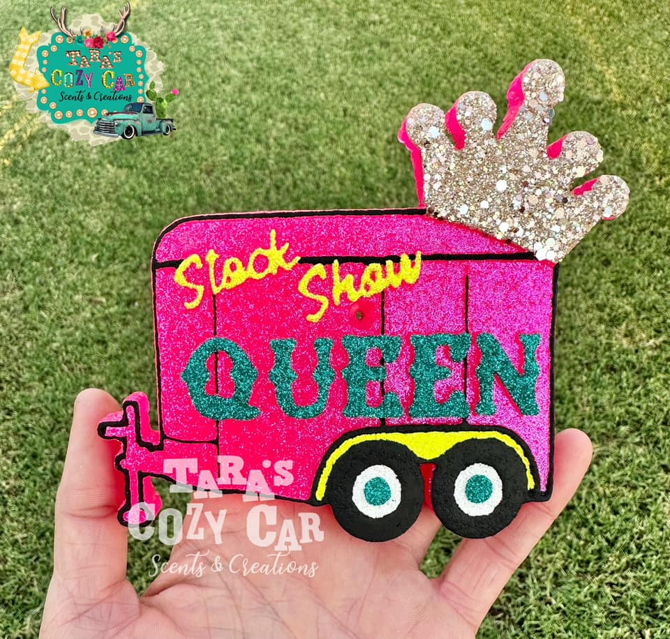 Stock Show Queen Trailer Freshie Silicone Mold