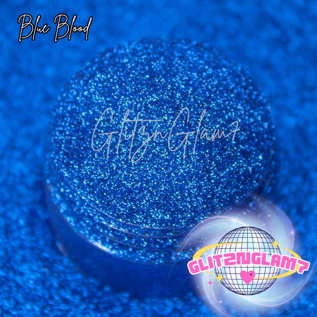 Blue Blood -Glitter Dust 1/256"