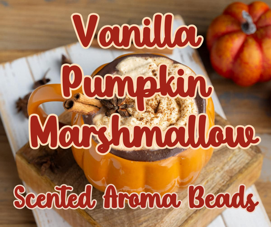 Vanilla Pumpkin Marshmallow Premium Scented Beads