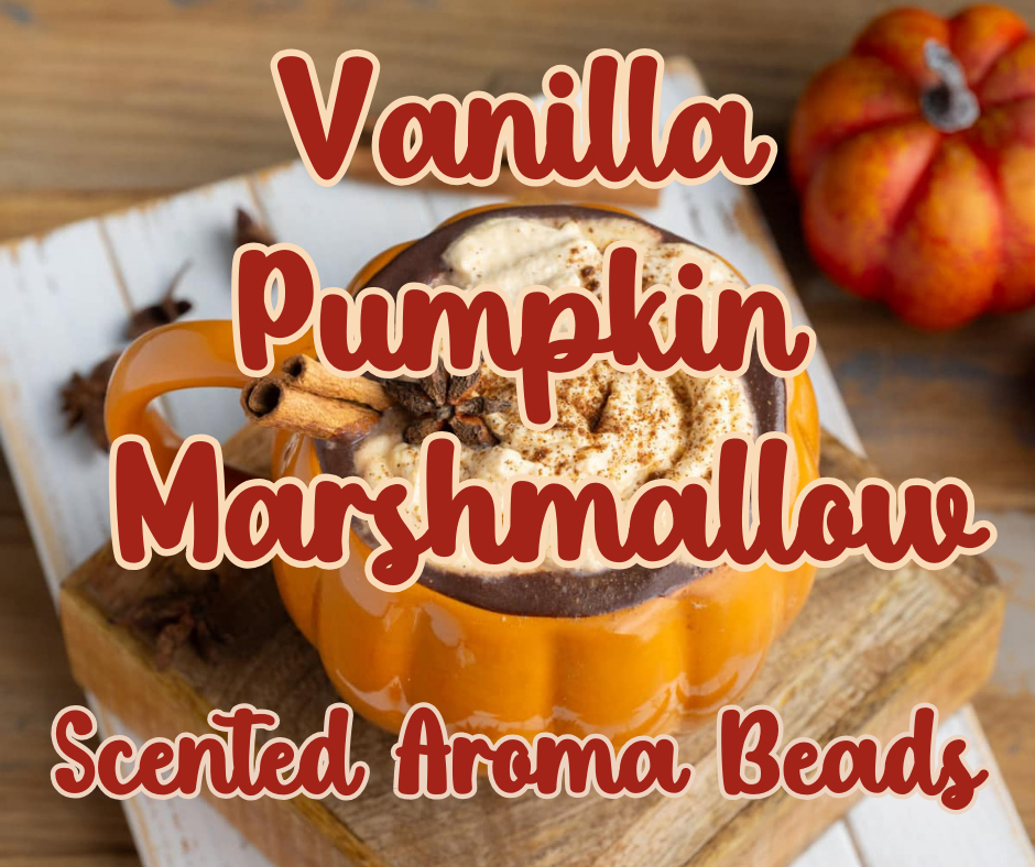 Vanilla Pumpkin Marshmallow ( GNG7 Exclusive) Premium Scented Beads
