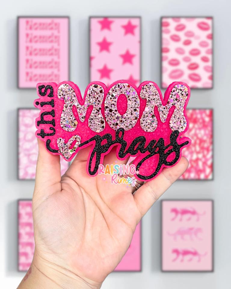 This Mom Prays Silicone Mold