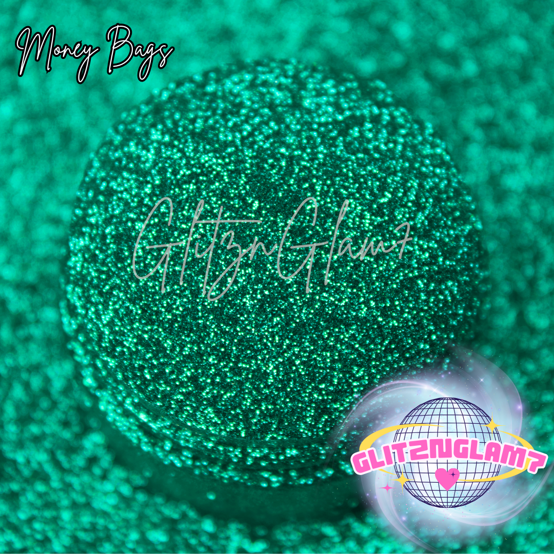 Money Bags -Glitter Dust 1/256"