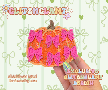 Coquette Pumpkin w/ Mini Bows Silicone Mold-GNG7 Exclusive Design