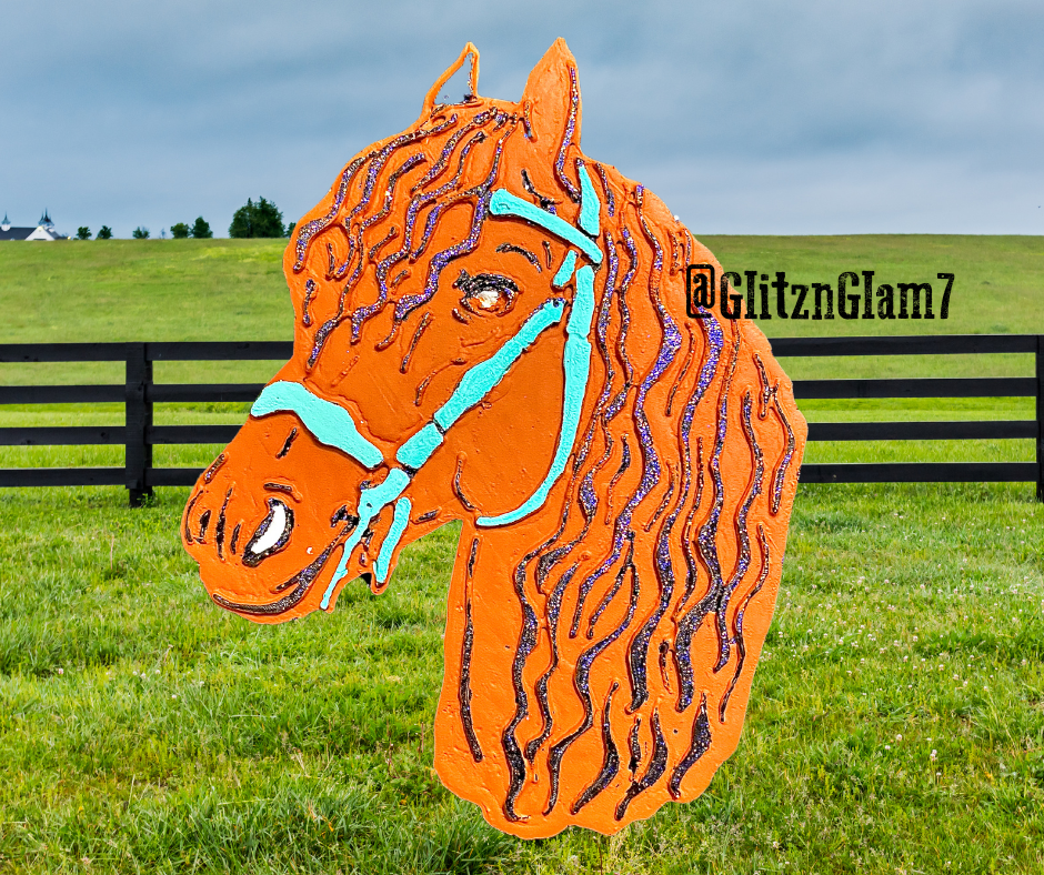 Horse w/ Bridle Silicone Mold