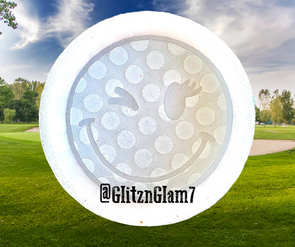 Golf Smiley Silicone Mold