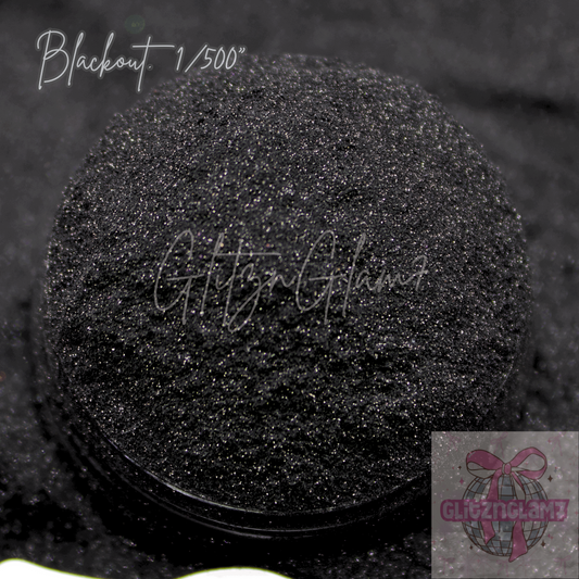 Blackout Glitter Dust 1/500"