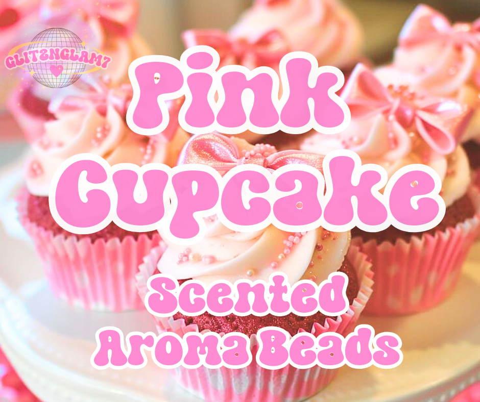 Pink Cupcake Premium Scented Aroma Beads