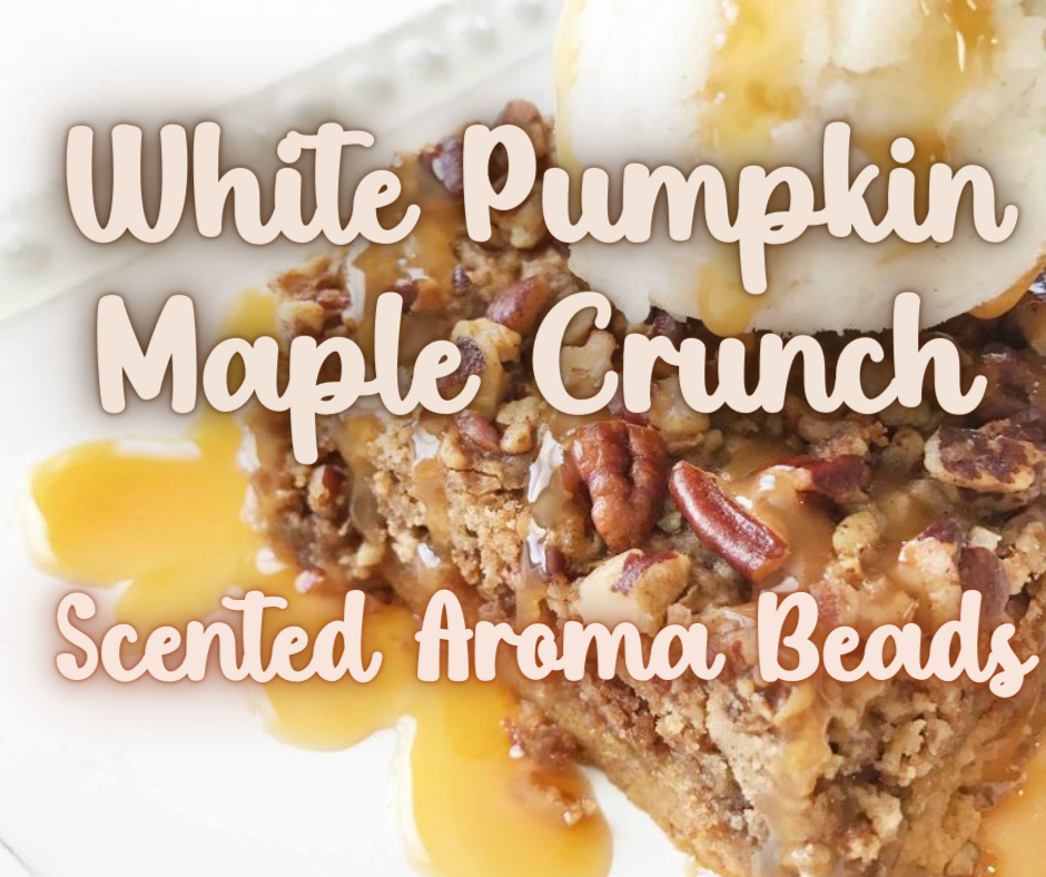 White Pumpkin Maple Crunch Premium Scented Beads