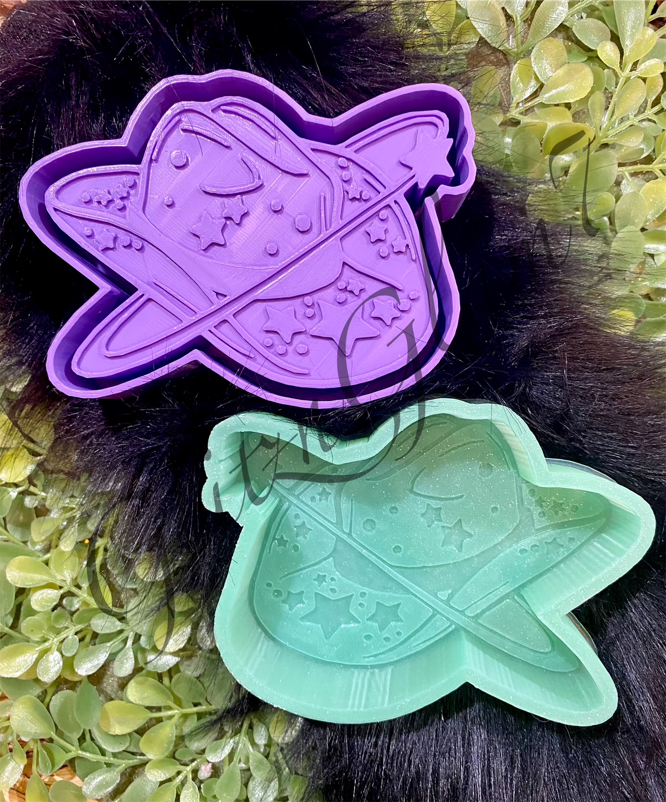 Cosmic Cowgirl Hat Silicone Mold