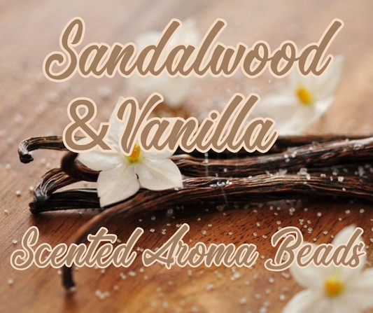 Sandalwood Vanilla Scented Aroma Beads