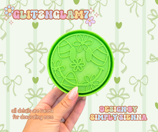 Candy Corn Smiley Silicone Mold