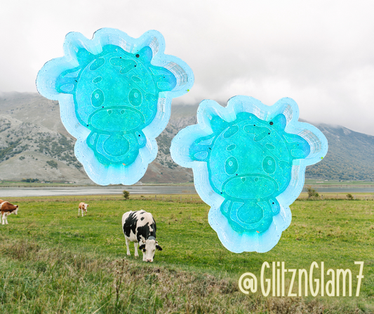 **VENT CLIP** Baby Cow Silicone Mold