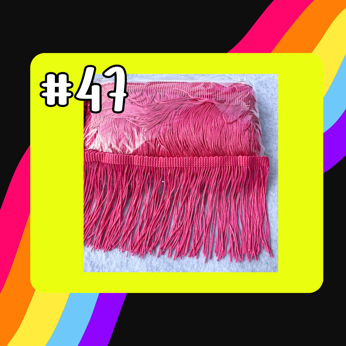 Bulk Fringe ( Various Colors )
