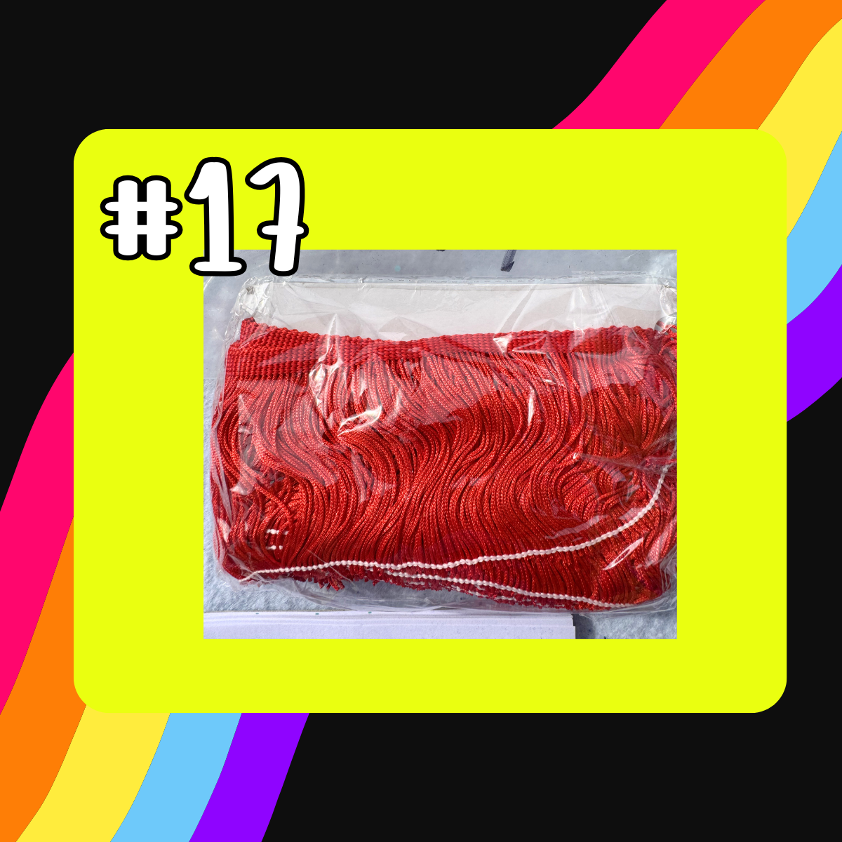 Bulk Fringe ( Various Colors )
