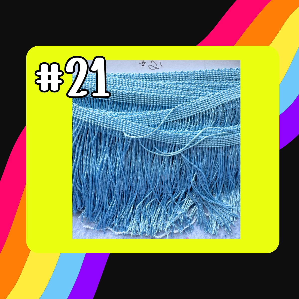 Bulk Fringe ( Various Colors )