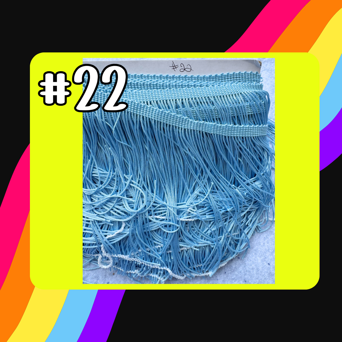 Bulk Fringe ( Various Colors )