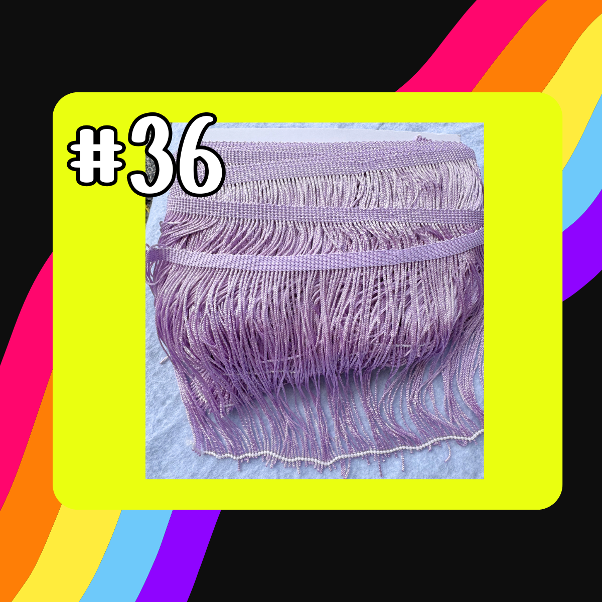 Bulk Fringe ( Various Colors )