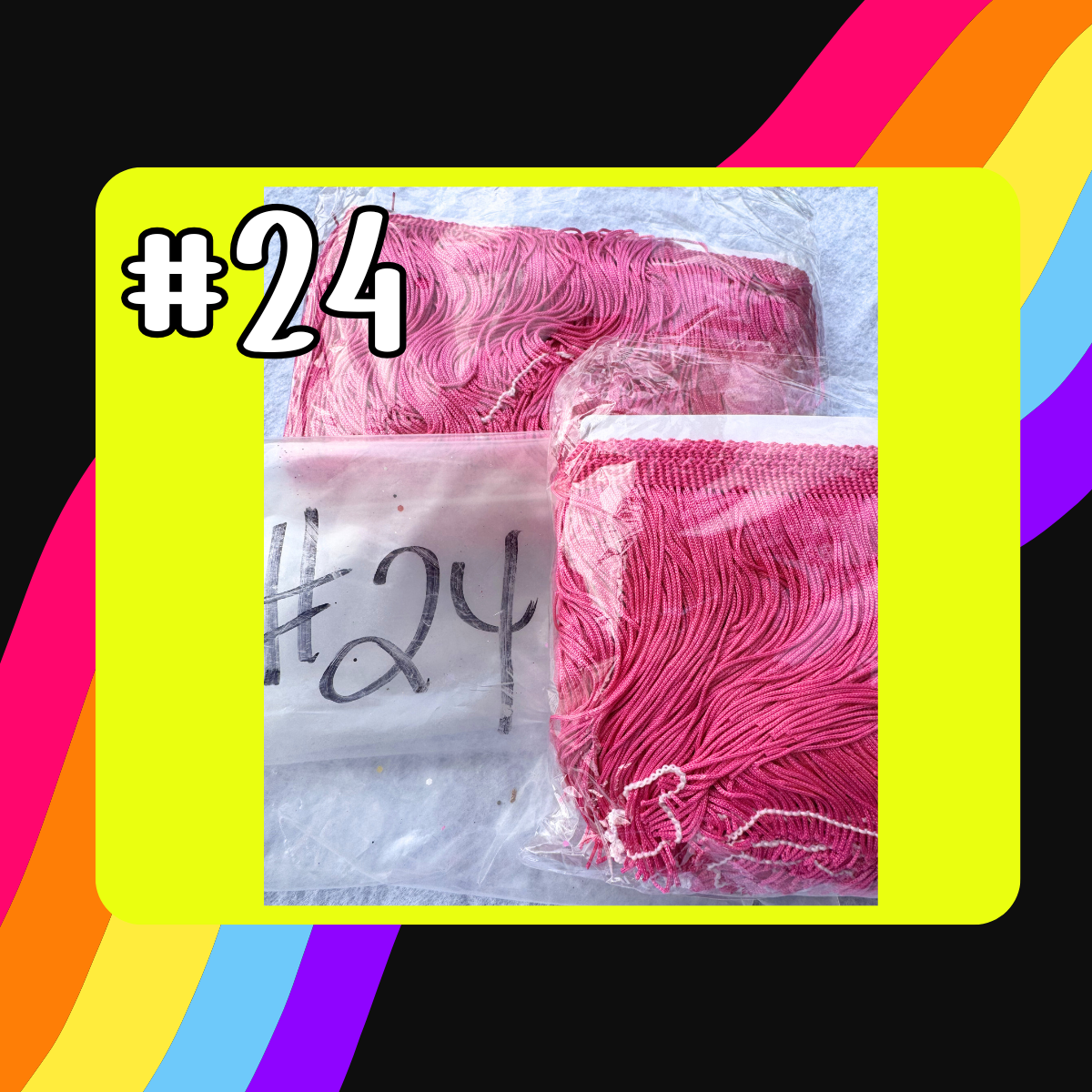 Bulk Fringe ( Various Colors )