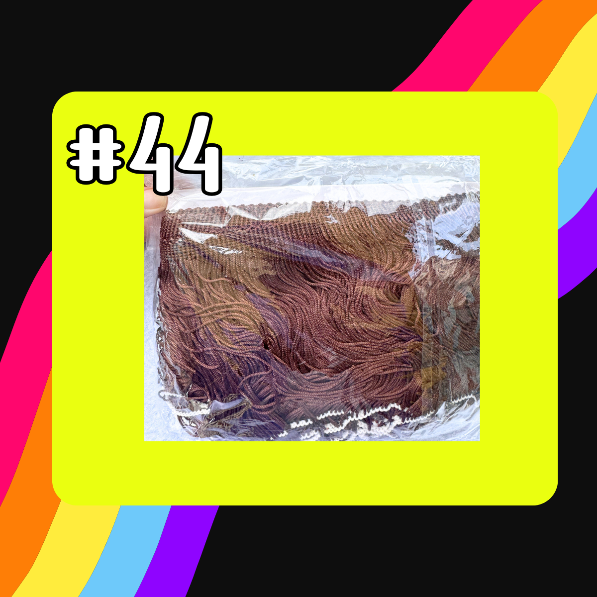 Bulk Fringe ( Various Colors )