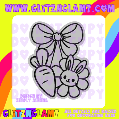 Carrot and Bunny Daisy Cherries Mold