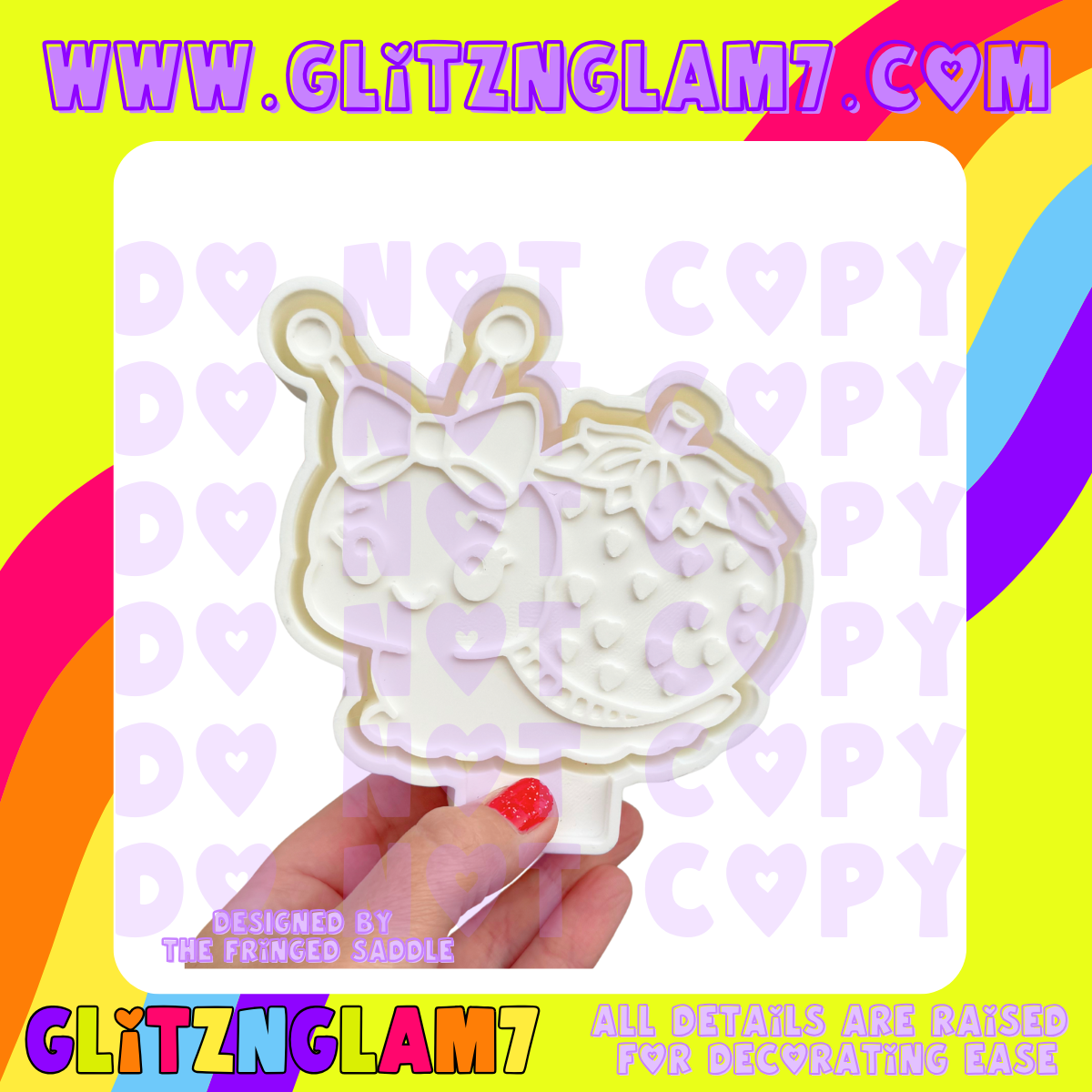 Love Berry Snail Silicone Mold