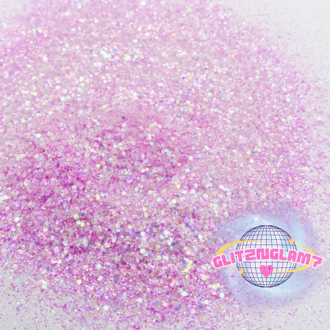 Positively Pink - Mini Chunky Iridescent Mix