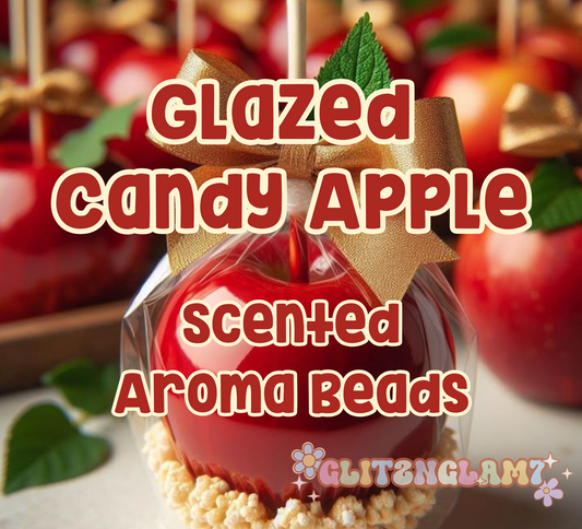 Glazed Candy Apple Premium Scented Aroma Beads