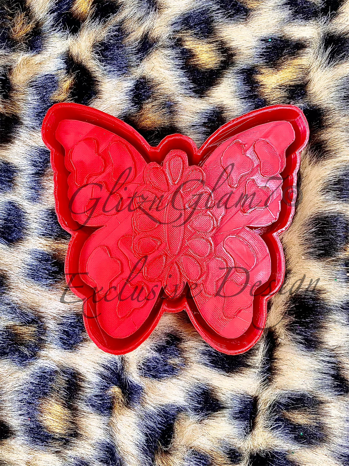 Western Butterfly - COW PRINT- Silicone Mold- GNG7 Exclusive