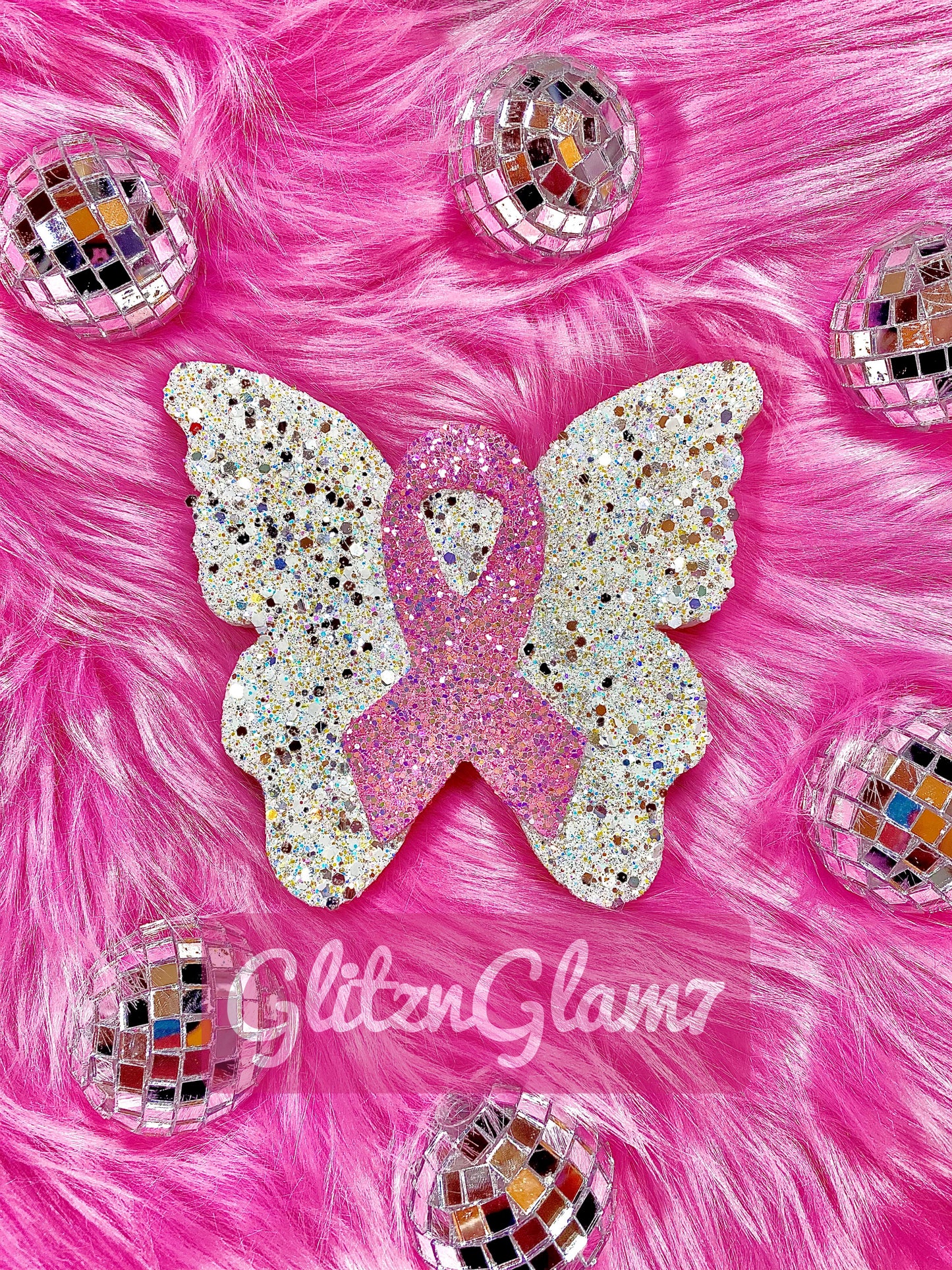 Butterfly w/ Awareness Ribbon Silicone Mold (GNG7 Exclusive)