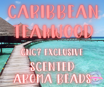 Caribbean Teakwood Premium Scented Aroma Beads - GNG7 Exclusive