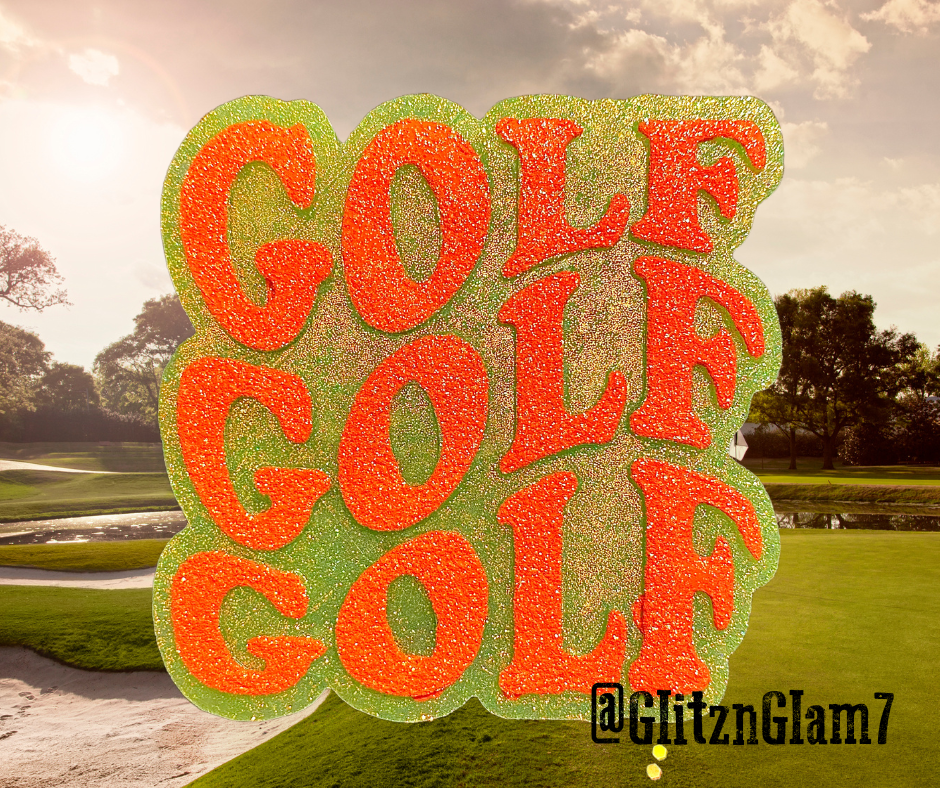 Golf Golf Golf Silicone Mold