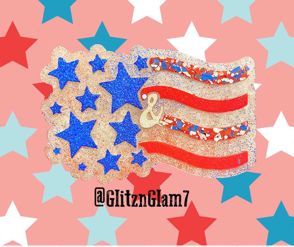 Stars & Stripes Flag Silicone Mold