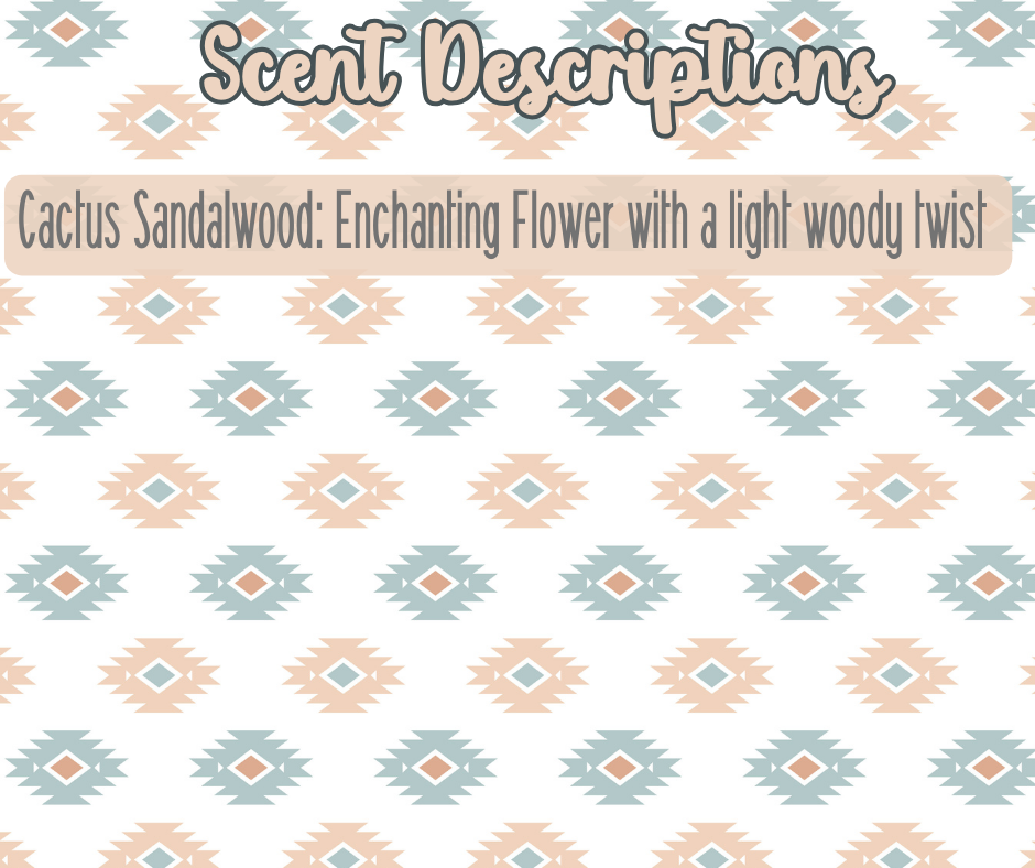 Cactus Sandalwood Premium Scented Beads