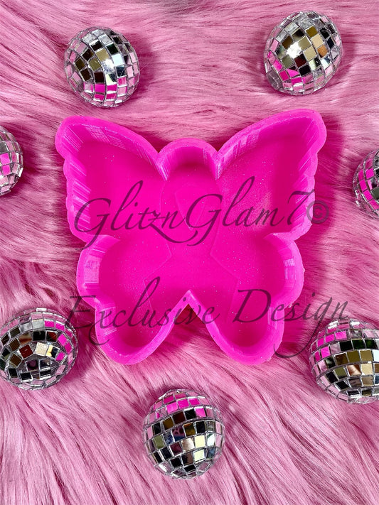 Butterfly w/ Awareness Ribbon Silicone Mold (GNG7 Exclusive)