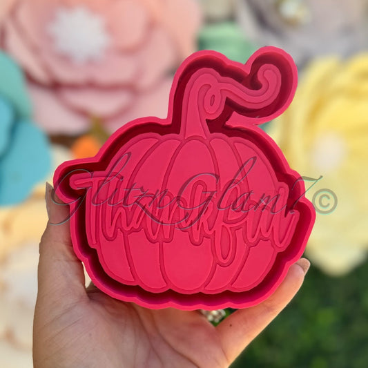 Thankful Pumpkin Silicone Mold