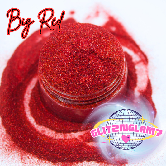 Big Red - Glitter Dust 1/360"