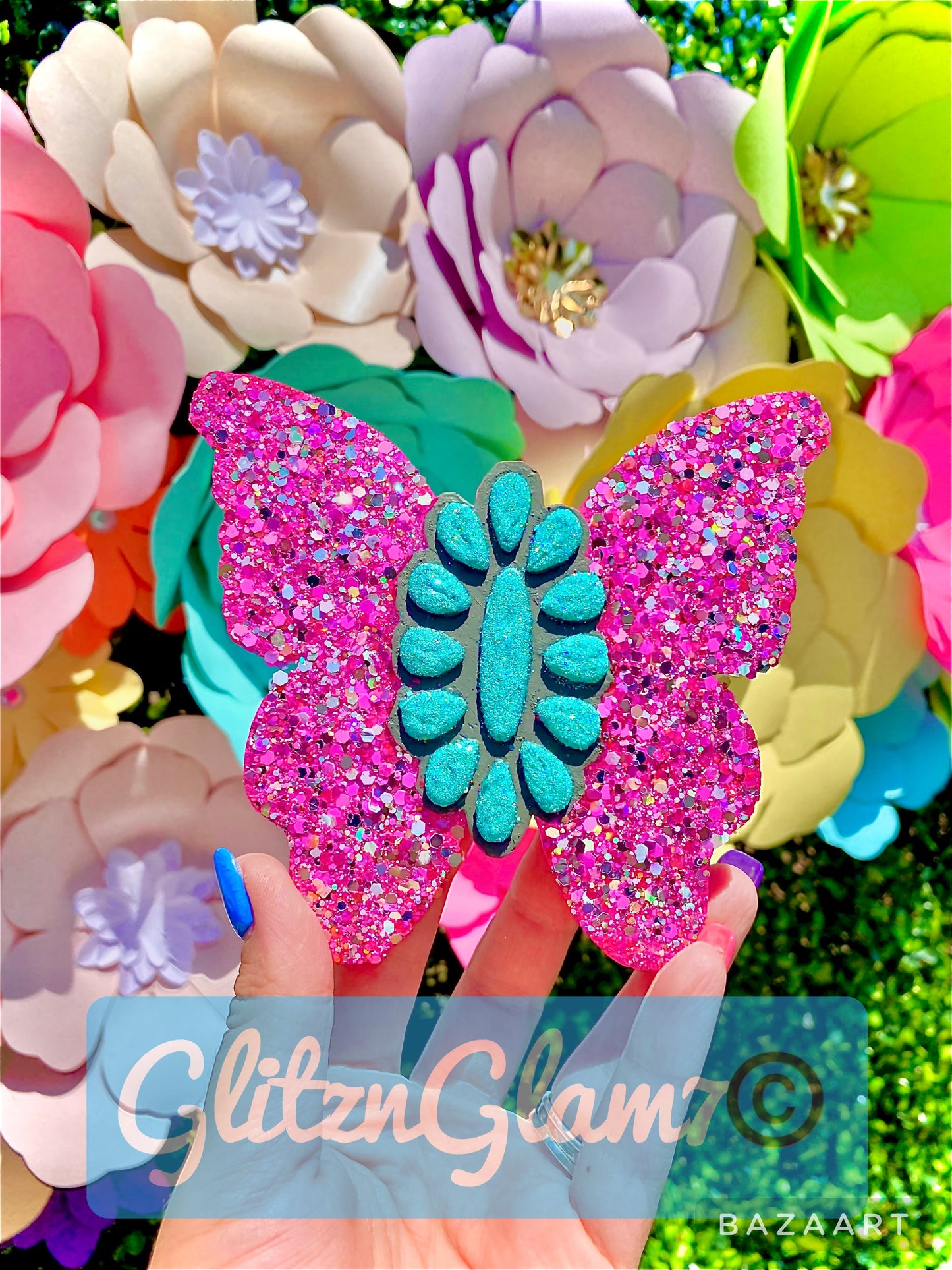 ** VENT CLIPS ** Western Butterfly Silicone Mold