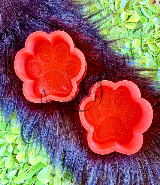 ** VENT CLIPS ** Paw Print Silicone Mold