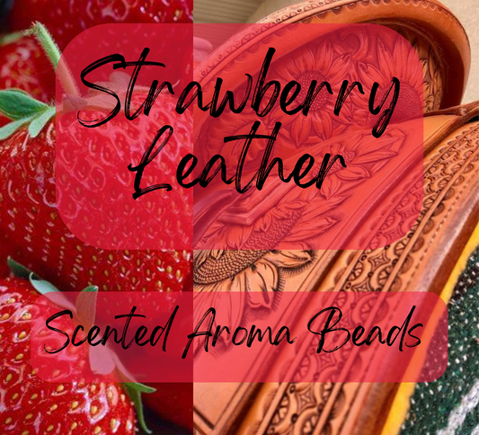 Strawberry Leather Premium Scented Beads