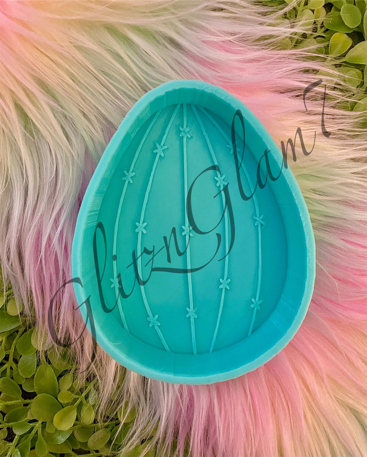 Cactus Easter Egg Silicone Mold