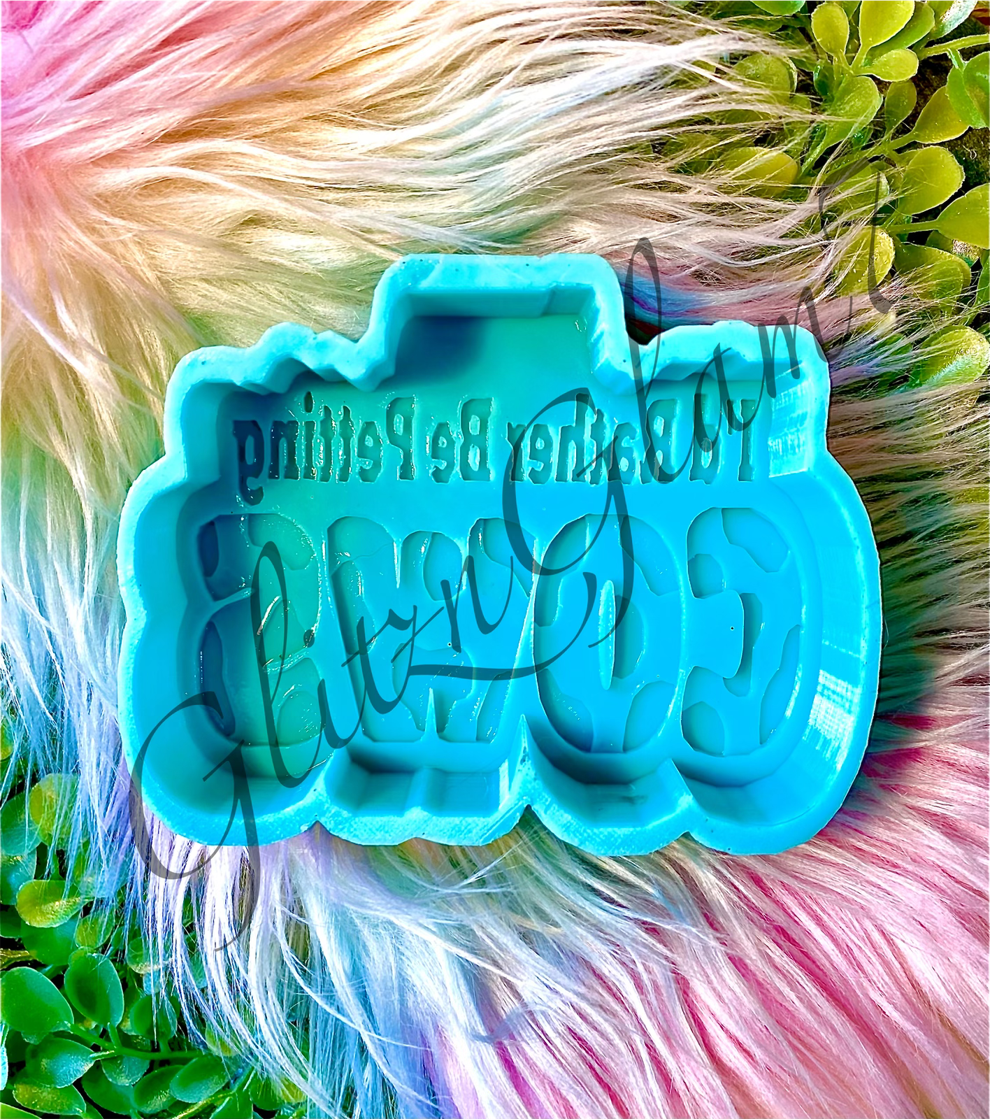 I'd Rather Be Petting Cows Freshie Silicone Mold